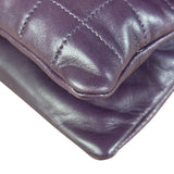 Chanel Purple Lambskin Ball Button Flap 2001