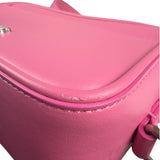 Jacquemus Le Baneto Zip Pink Leather Crossbody Bag
