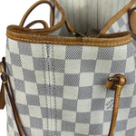 Louis Vuitton Damier Azur Neverfull Shoulder Bag GM
