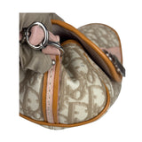 Christian Dior Leather Trotter Romantique Flap Shoulder Bag
