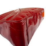 Miu Miu Glossy Candy Red Patent Leather Tote Bag