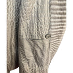 Vintage Grey Mink Fur Long Coat