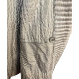 Vintage Grey Mink Fur Long Coat