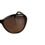 Fendi Round Sunglasses Striped Black