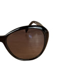 Fendi Round Sunglasses Striped Black