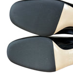 Miu Miu Black Patent Crystal Embellished Pumps