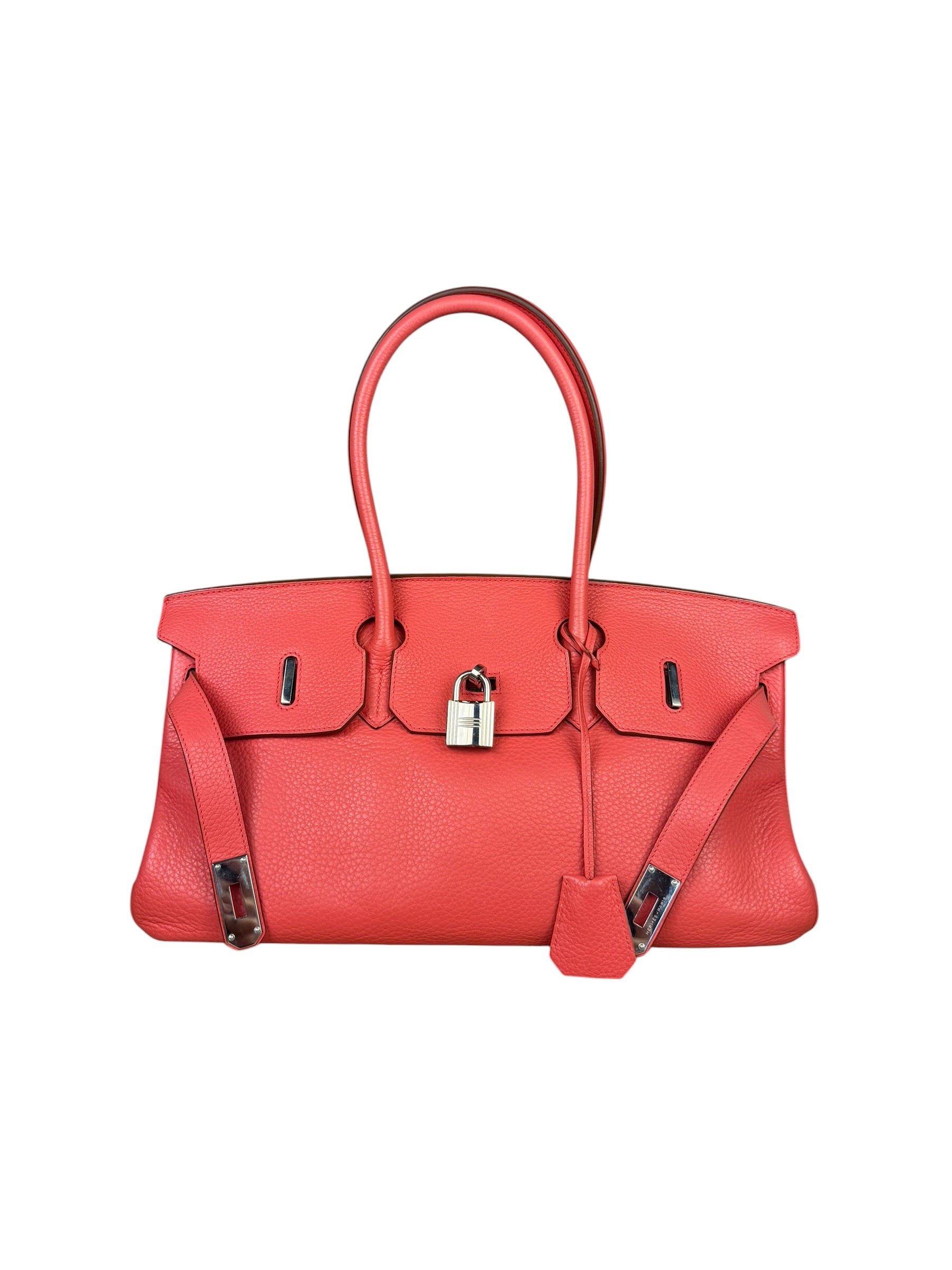 Hermes JPG Birkin 42 Bougainvillier Clemence Leather Handbag 2010