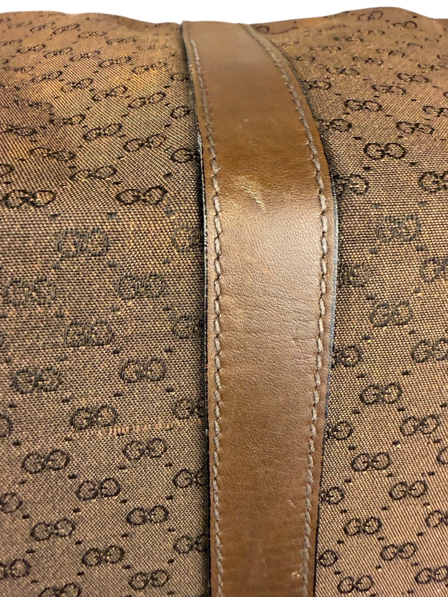 Gucci Vintage Micro GG Travel Bag