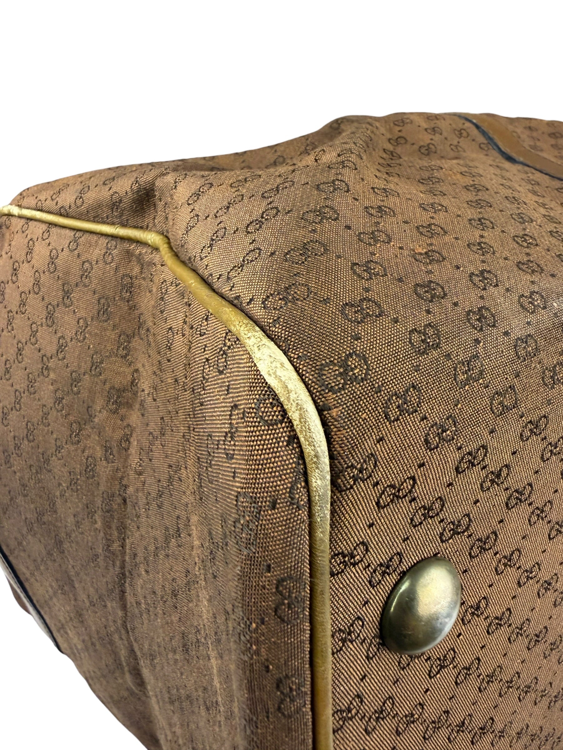 Gucci Vintage Micro GG Travel Bag