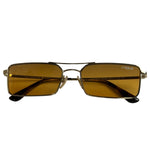 Vogue x Gigi Hadid Gold- Rectangular Sunglasses