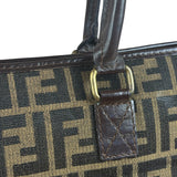 Fendi Vintage Zucca Coated FF Monogram Handbag