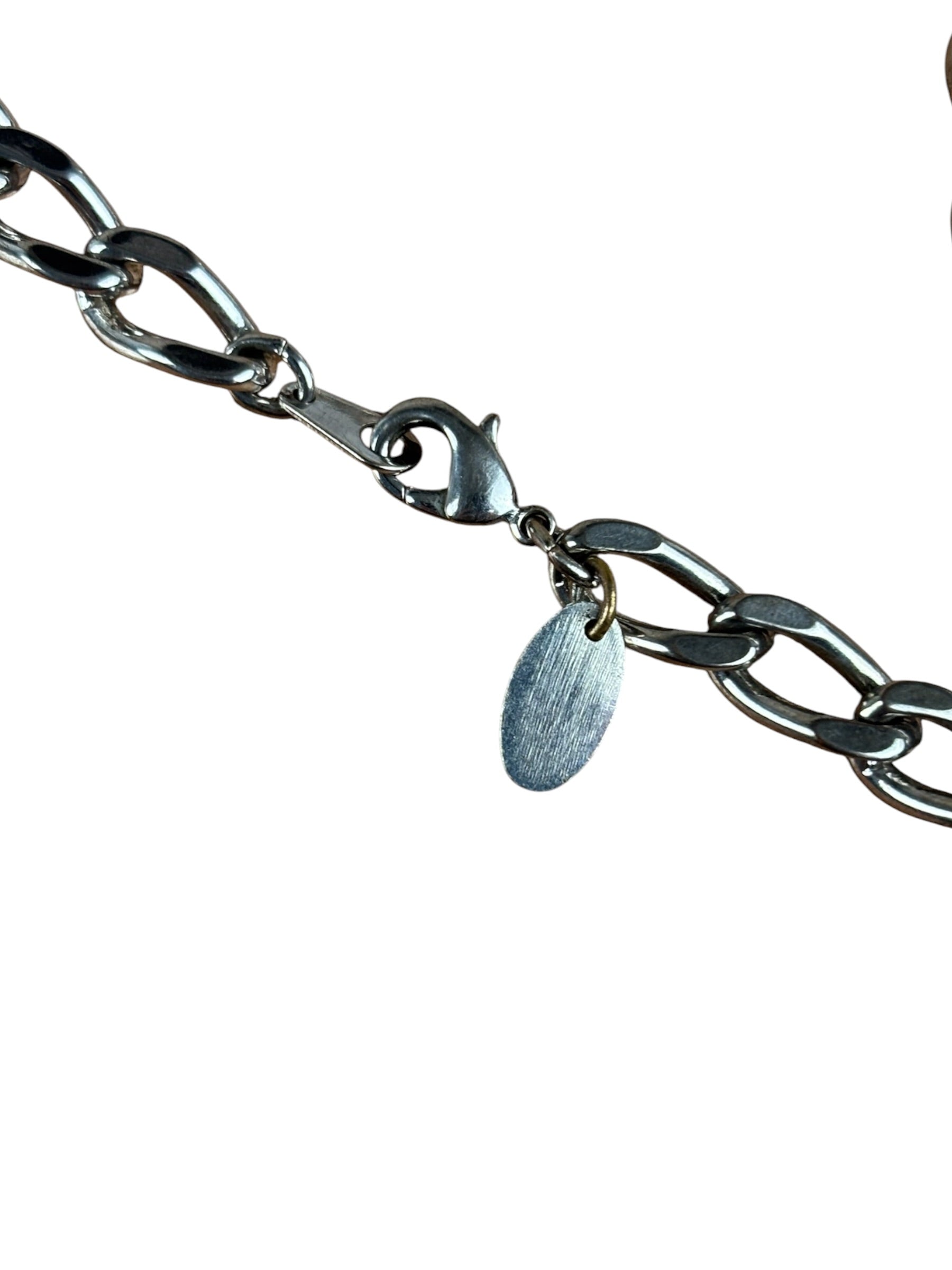 Vivienne Westwood Graziella Orb Chocker Chain Link Pendant Necklace