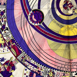 Celine Vintage Sun Scale Silk Scarf