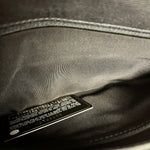 Chanel Quilted Two Tone Leather Flap Bag White