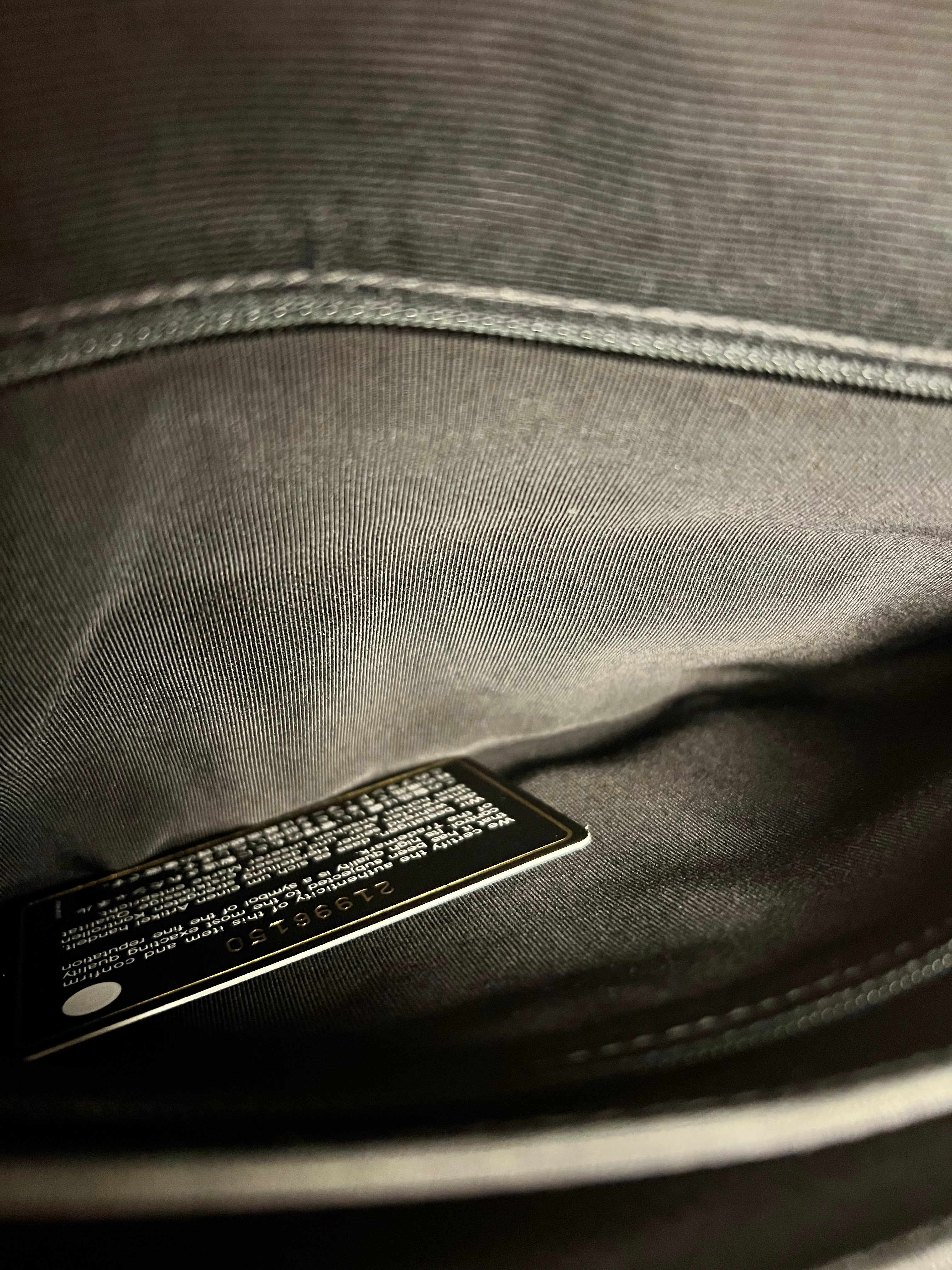 Chanel Quilted Two Tone Leather Flap Bag White