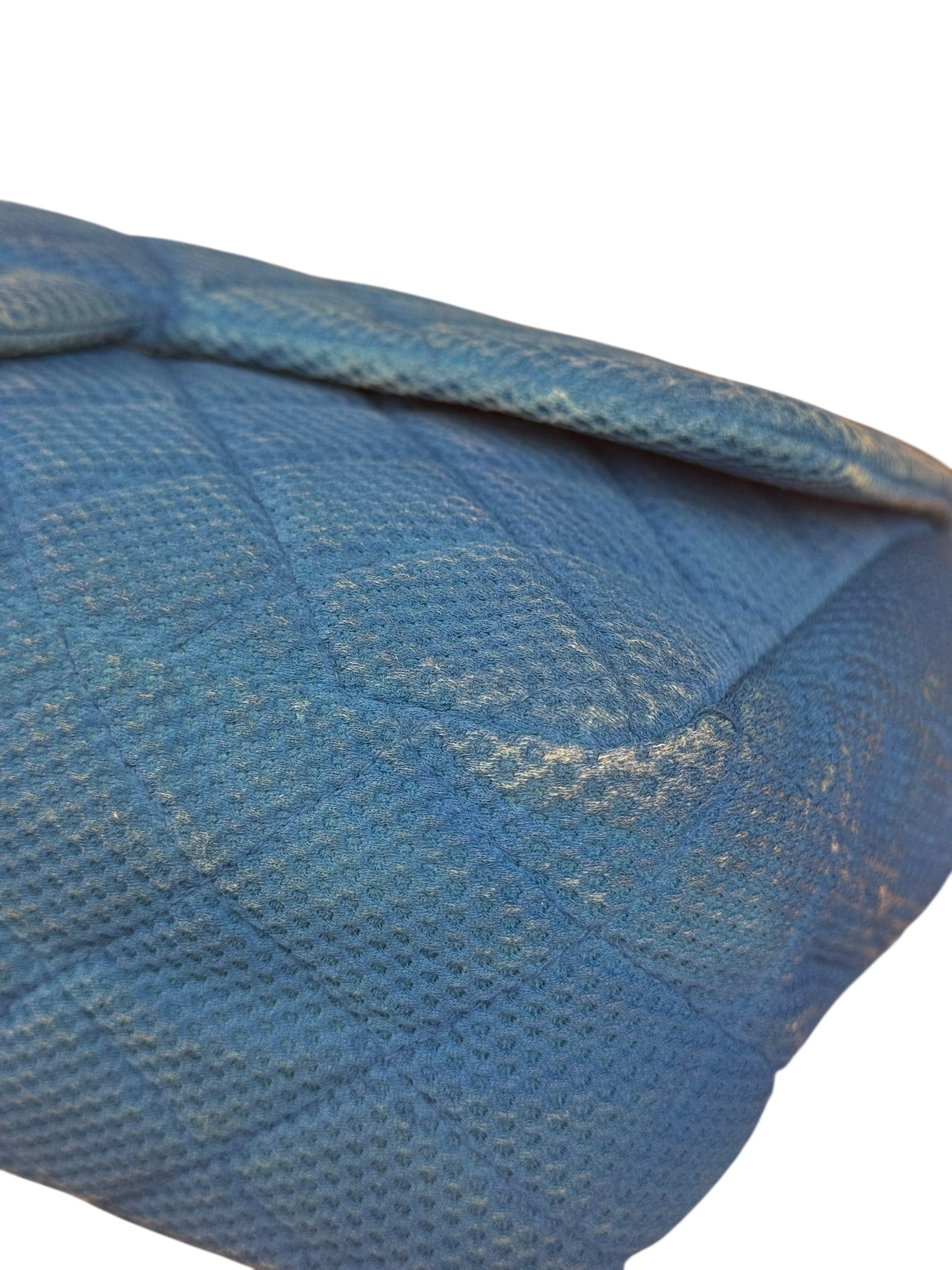 Chanel Medium Quilted Perforated Jersey Single Flap 2009