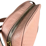 Gucci Bree Microguccissima Leather Camera Bag Pink