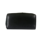 Gucci Black Leather Zip-Around Long Wallet