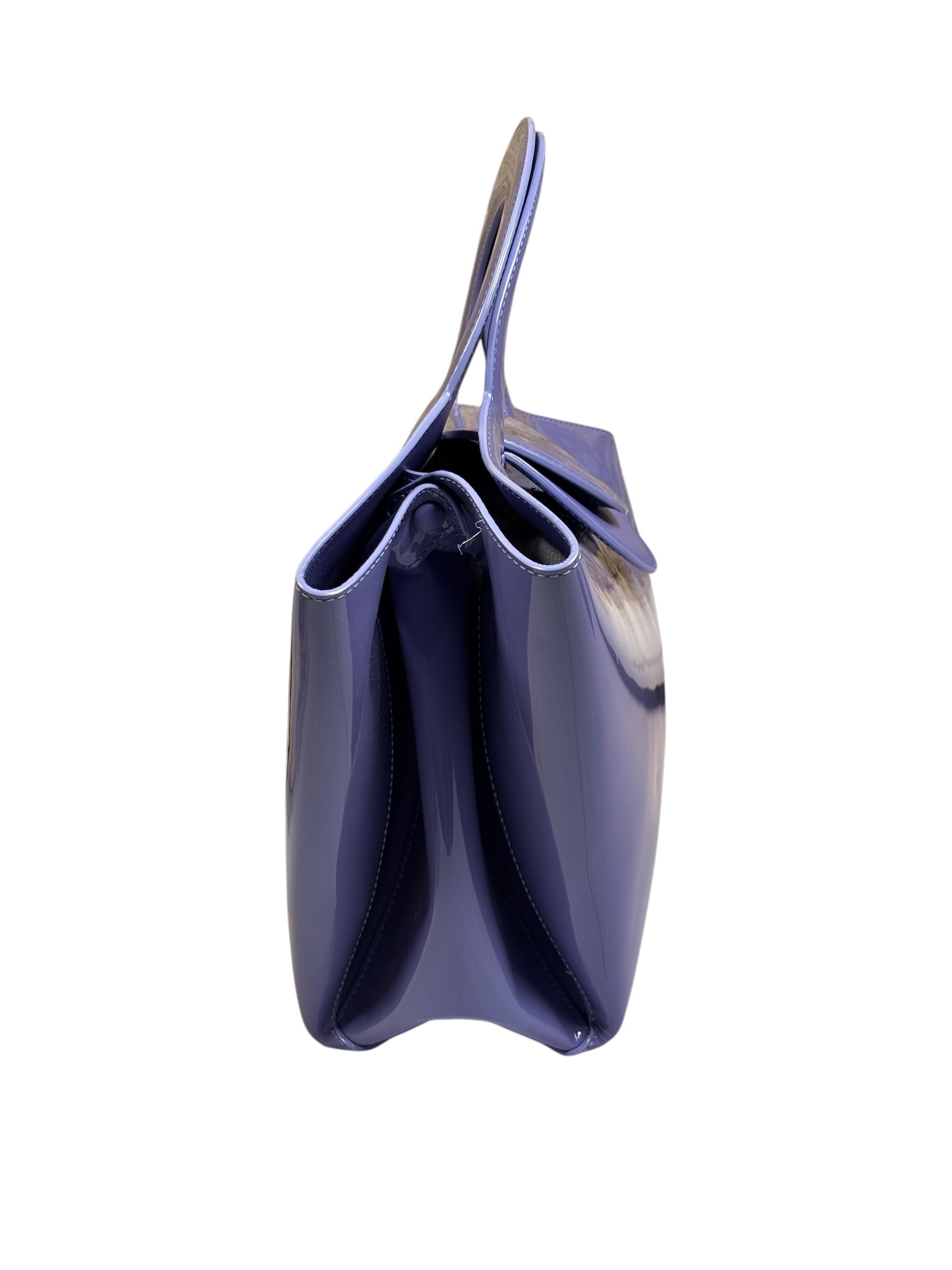 Bottega Veneta Lilac Patent Leather Doll Small Tote