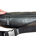 Prada Leather Belt Bag Black