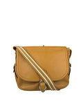 Gucci Vachetta Brown Leather Flap Messenger Bag