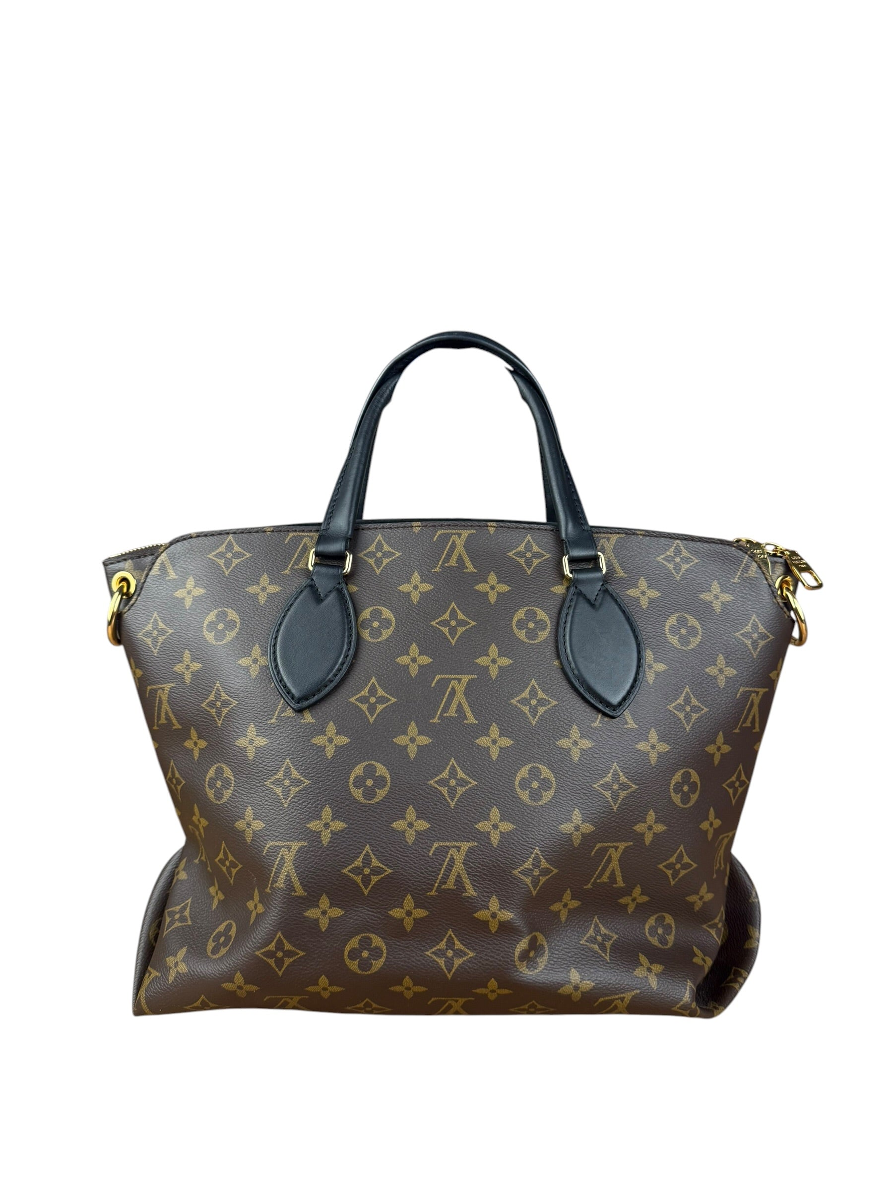 Louis Vuitton Monogram Flower Zipped MM 2way Tote