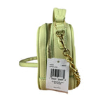 Coach Lime Nappa Leather Top Handle Bag