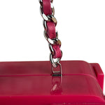 Chanel Rare Pink Plexi Brick Lego Clutch/Shoulder Bag 2014