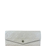 Louis Vuitton Empreinte Leather Beige Sarah Wallet