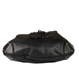 Gucci Black Leather Indy Hobo Bag