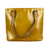 Louis Vuitton Vintage Monogram Vernis Houston Yellow