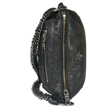 Prada Black Leather Shoulder Bag