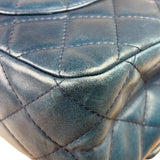 Chanel Blue Reissue 225 Double Flap Bag 1991