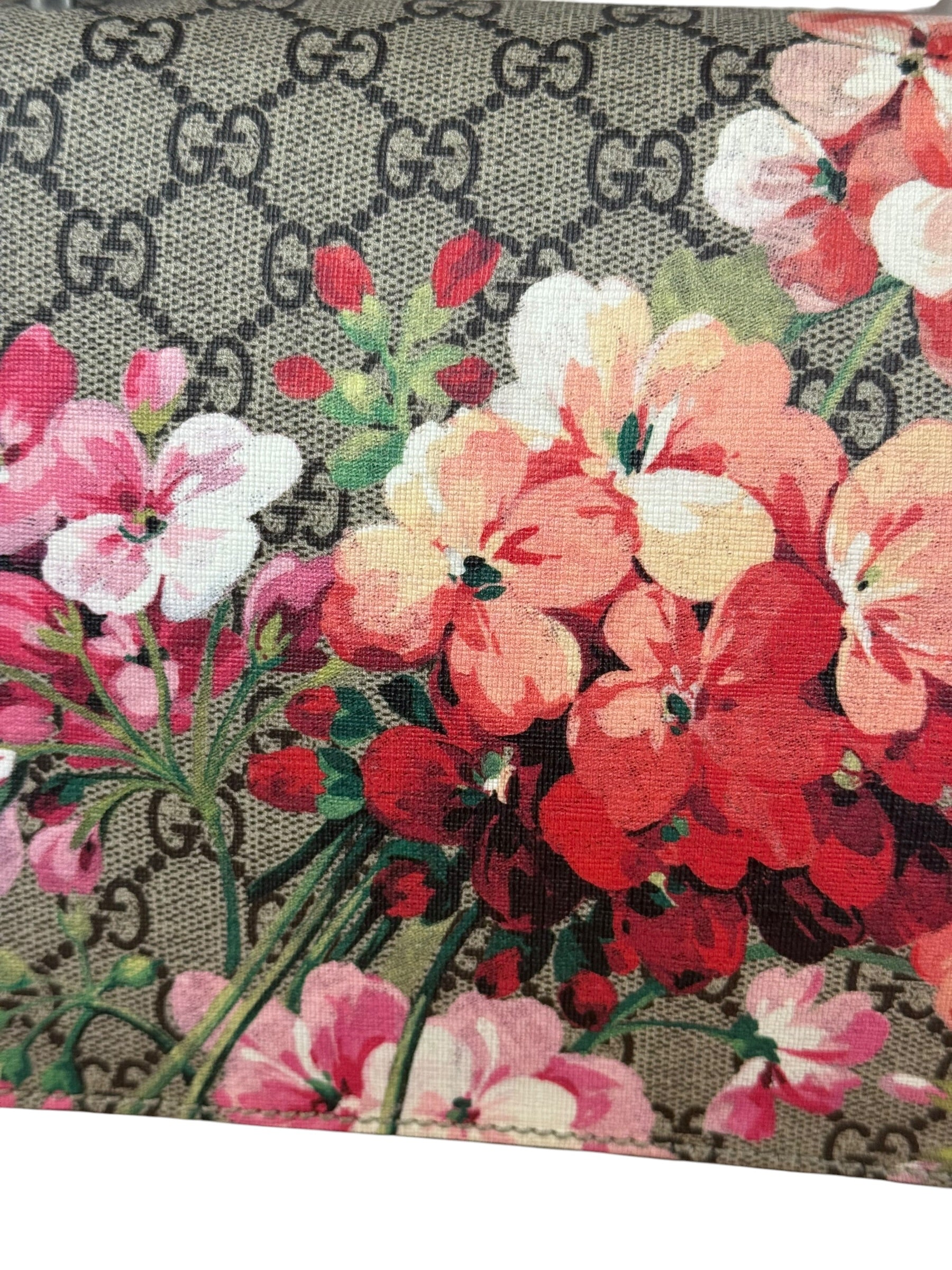 Gucci GG Dionysus Supreme Blooms Shoulder Bag