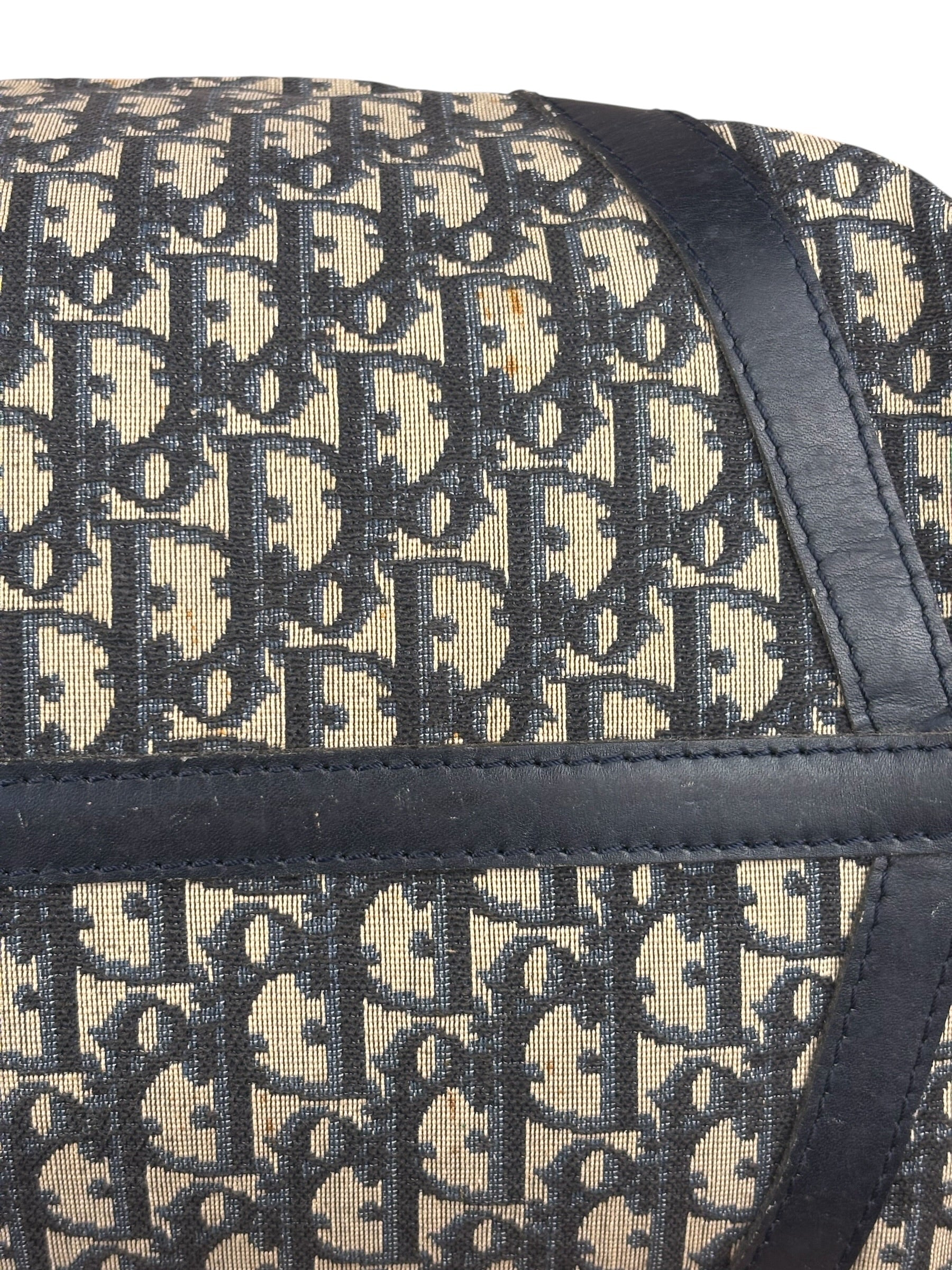 Christian Dior Vintage Trotter Boston Hand Bag
