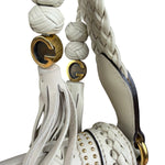 Gucci Limited Edition White Leather Marrakech Satchel Shoulder Bag