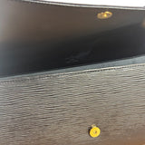 Louis Vuitton Black Epi Leather Flap Nocturne Shoulder Bag PM
