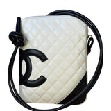 Chanel Vintage Leather Cambon Ligne Crossbody/Shoulder Bag-2008