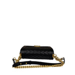 Chanel Black Caviar Leather Boy Bag