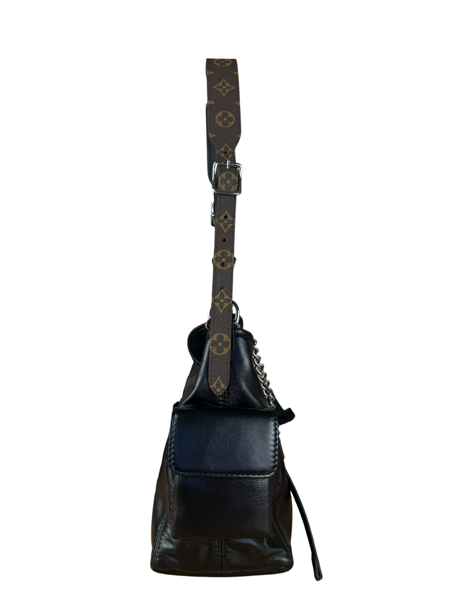 Louis Vuitton Black CarryAll Cargo Vibe PM