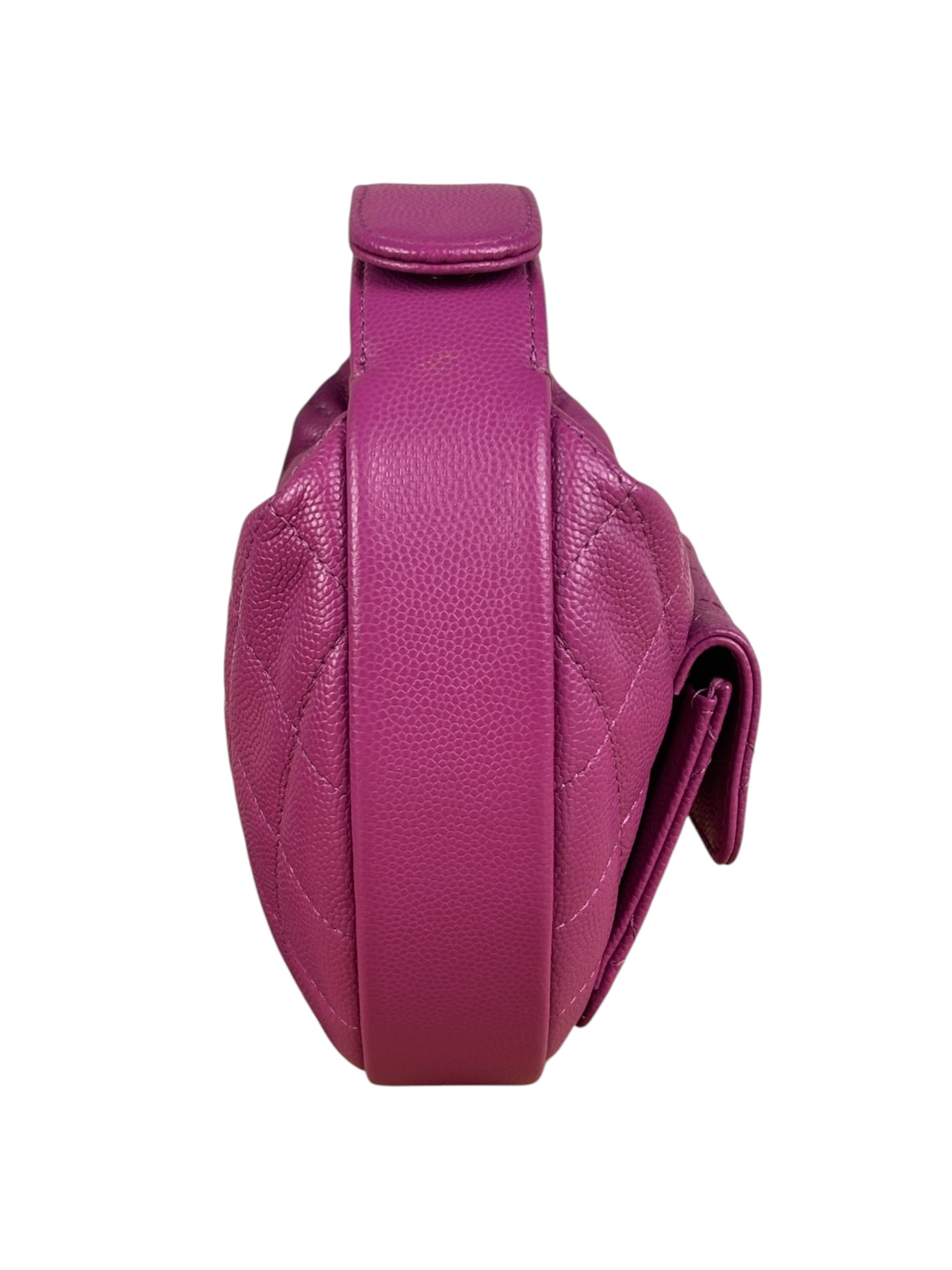 Chanel Caviar Polly Pocket Mini Hobo Bag 2023
