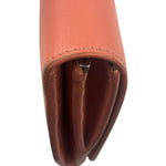 Balenciaga Salmon Pink Leather Essential Money Flap Wallet