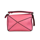Loewe Pink Leather Mini Puzzle 2Way Bag