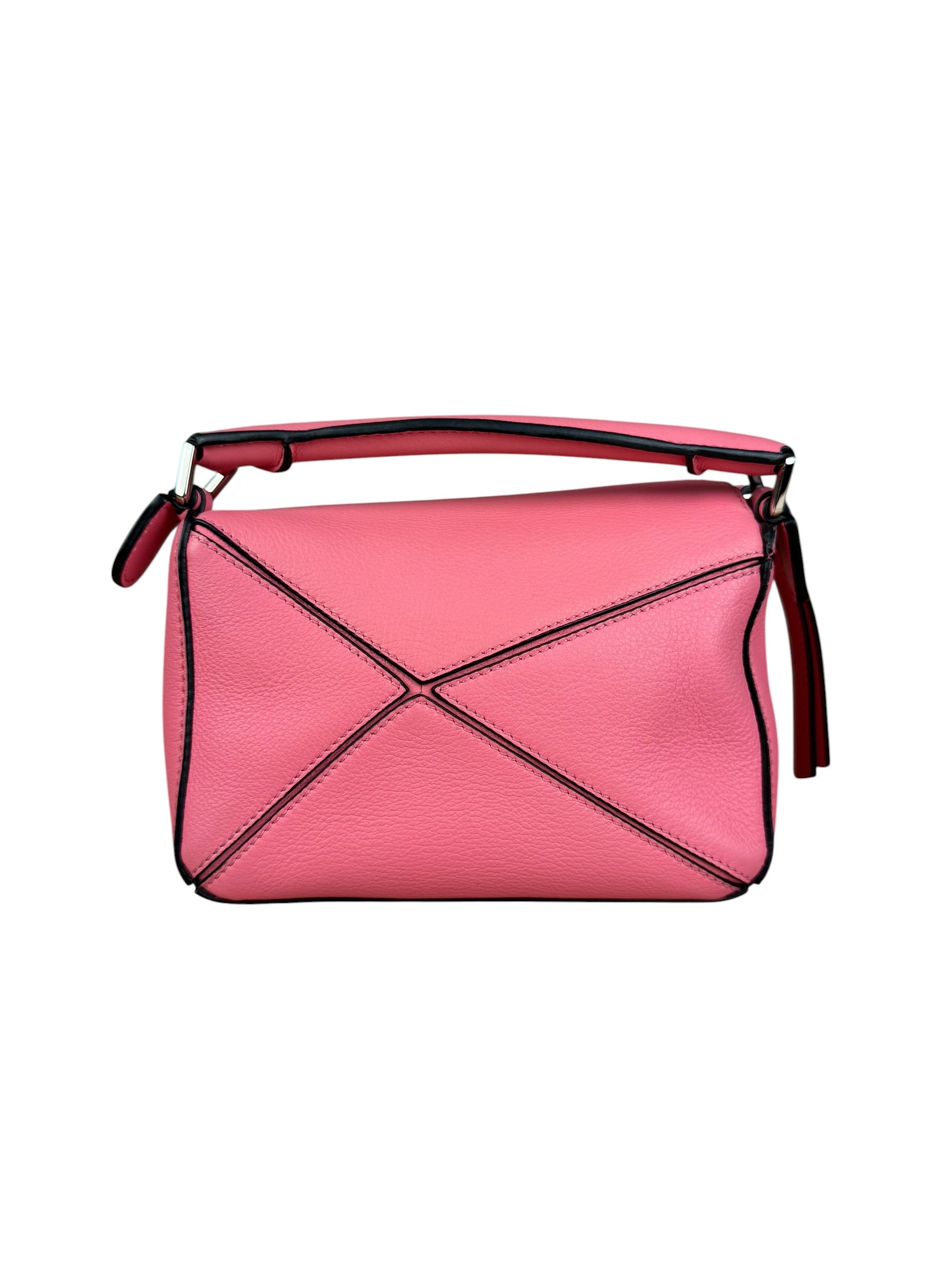 Loewe Pink Leather Mini Puzzle 2Way Bag