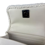 Brunello Cucinelli White Shearling Bag