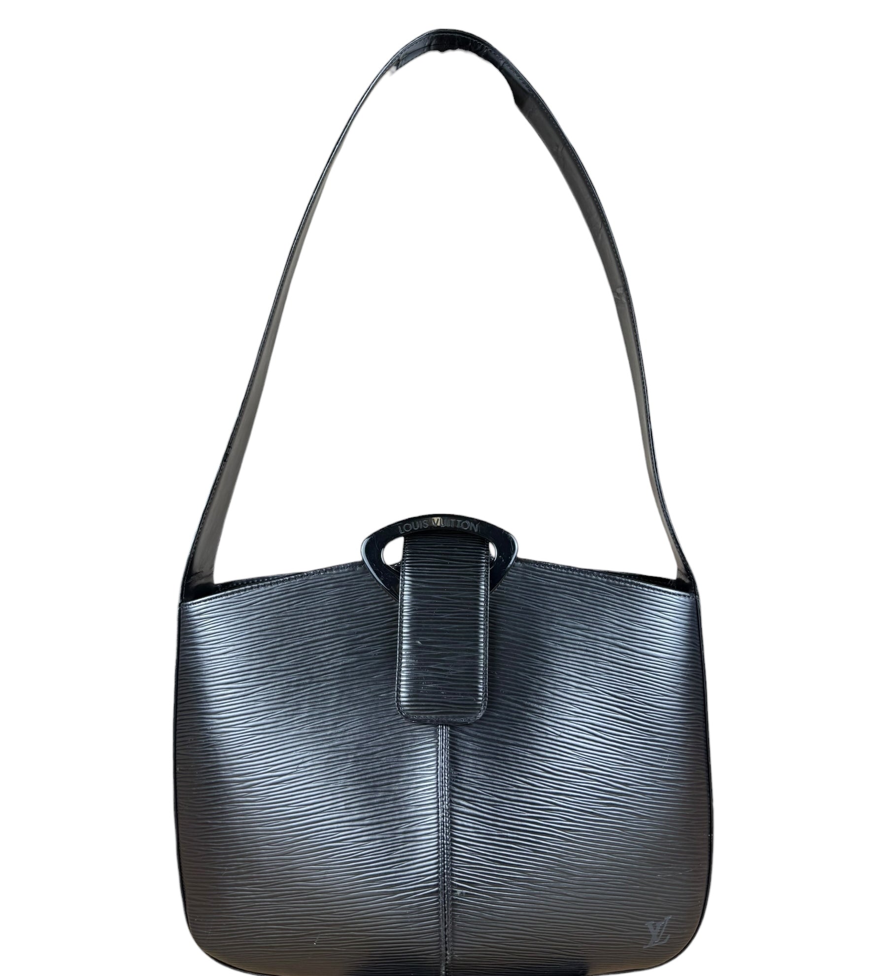 Louis Vuitton Black Epi Reverie Shoulder Bag