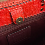 Coach Raffia Mini Tote Crossbody Bag