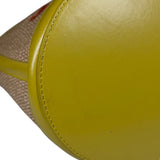 Marni Tropicalia Mini Bucket Bag Raffia with Yellow Trim