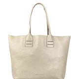 Brunello Cucinelli Cream Leather Tote