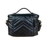 Gucci Black Marmont Vanity Shoulder/Hand Bag